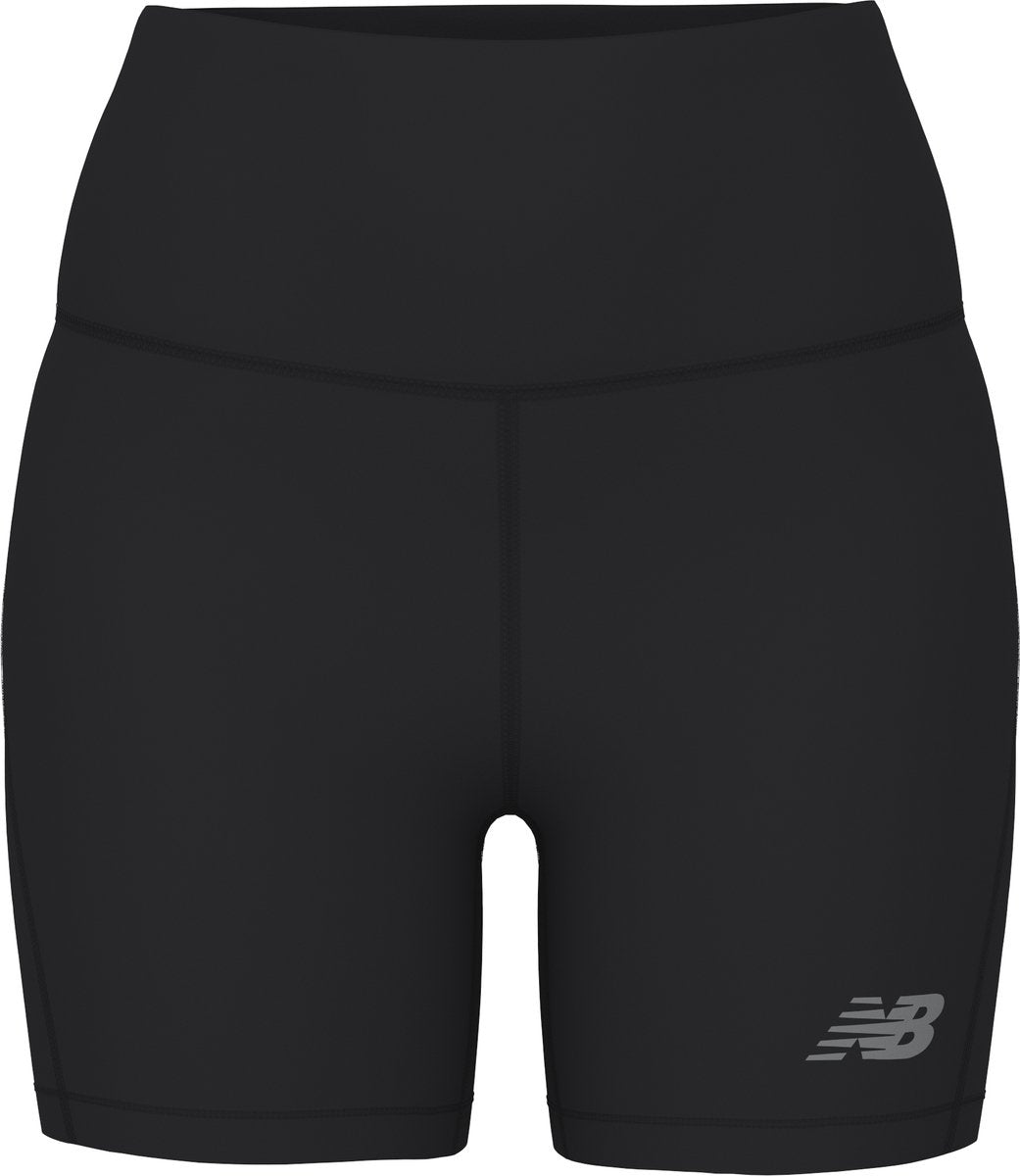 New balance sport fitted short 5 dames sportbroek - black