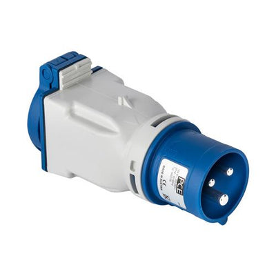 Keraf adaptador enchufe cee contra 220v antiguo
