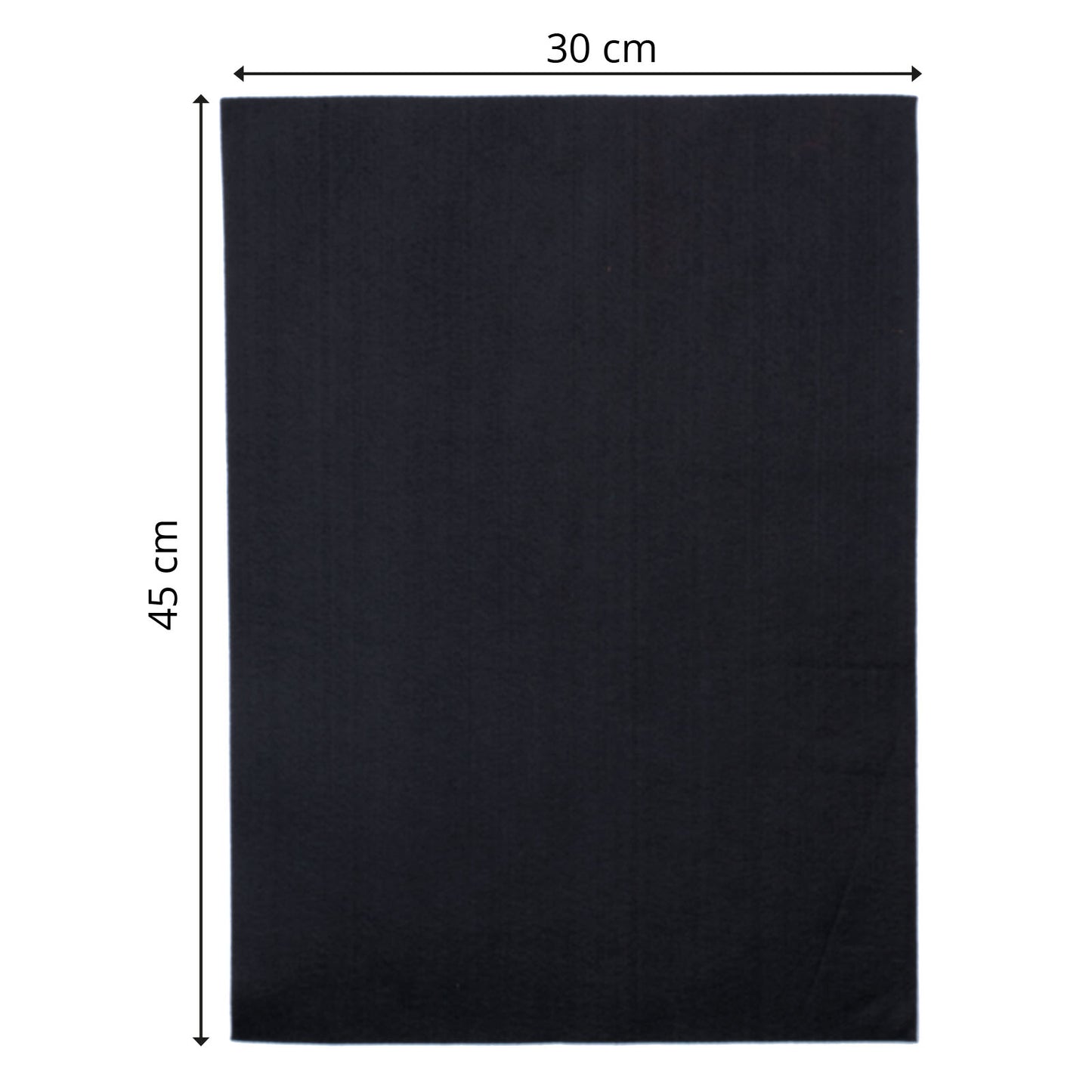 Vaessen creative • feltro 3,5 mm 30x45 cm nero