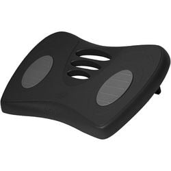 Poggiapiedi unilux nero 450 mm (l)