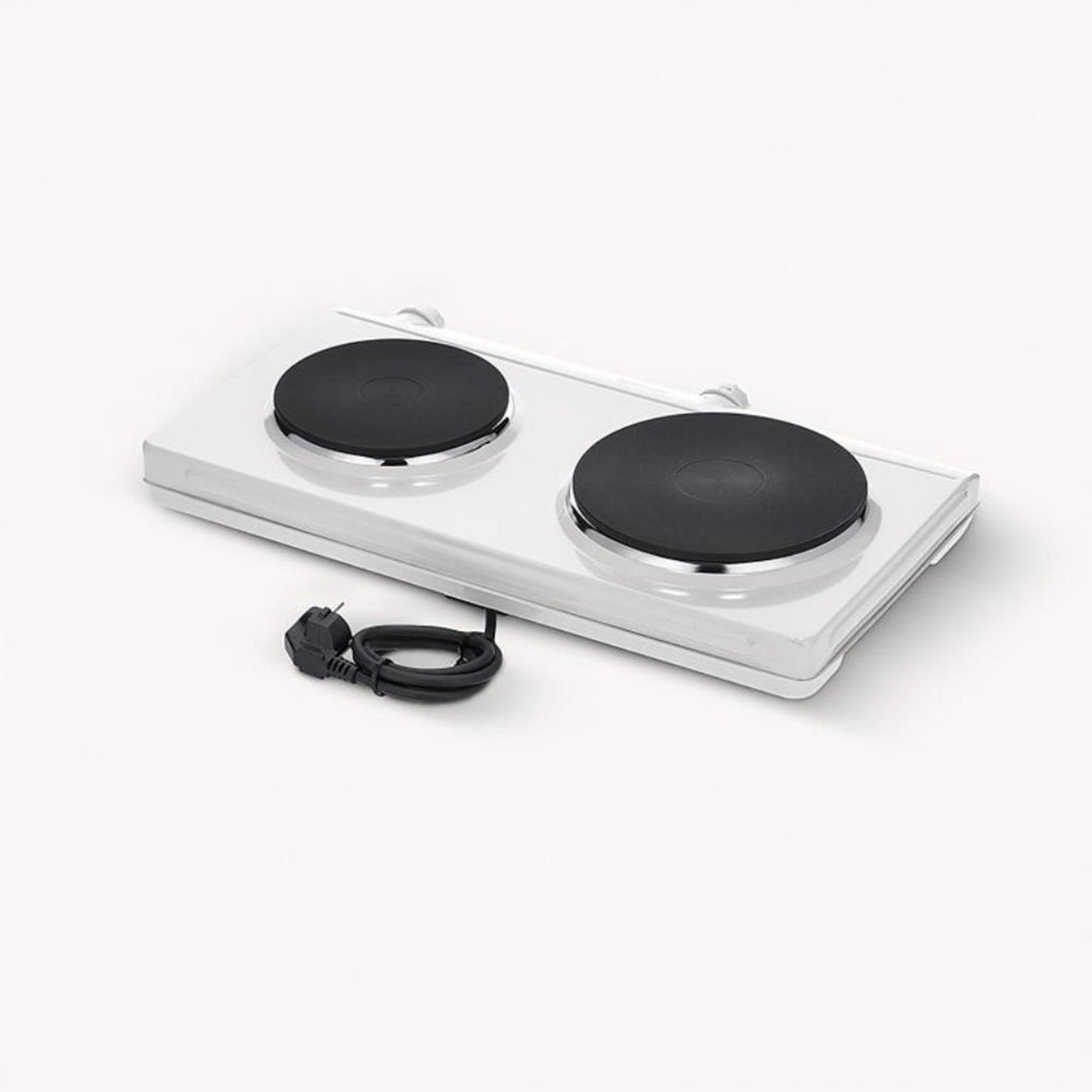 Severin Double Hob 2500W White DK 1042