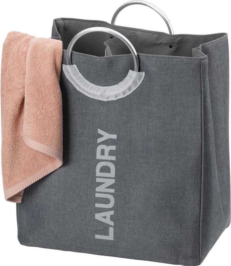 Bolsa de lavandería Kela palma - grande - gris -