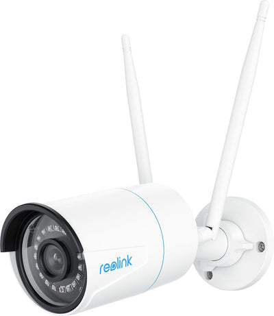 Reolink 5 MP outdoor security camera, 2.4 5 GHz WiFi, detection of people, vehicles, animals, 30 meters night vision