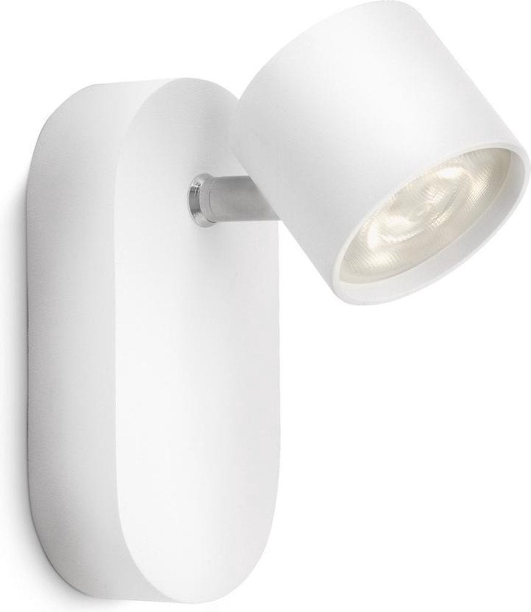 Philips led philips star opbouwspot - 1-lichts - wit