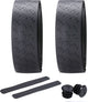 Bbb cycling stuurlint racefiets - beste grip en schokabsorptie - lengte: 200cm - dikte: 2.5mm - inclusief stuurdoppen - zwart - ultraribbon gel stuurtape bht-15g