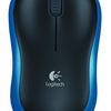 Logitech m185 wireless optical mouse blue [rf 2.4ghz, 1000 dpi, 3-button, aa, 10m]