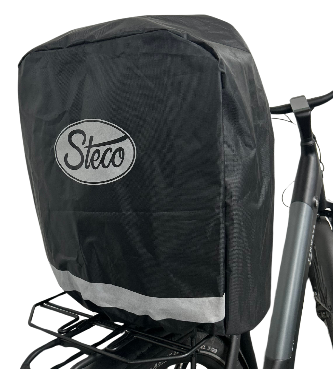 Steco Monkey con copertura di pioggia nera