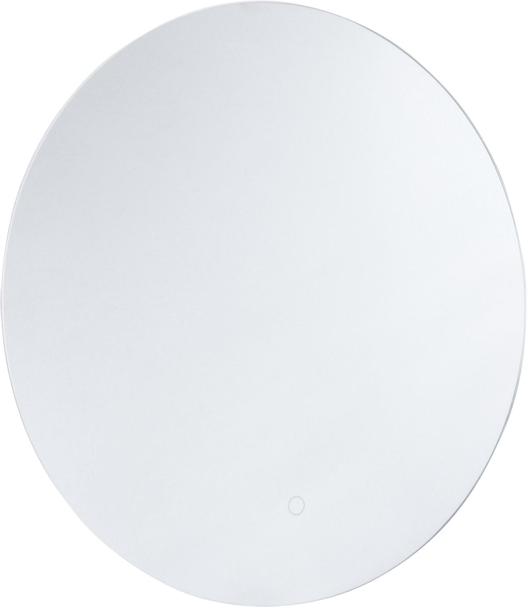 Specchio da bagno Differnz rotondo diametro 60 cm con illuminazione a LED e interruttore touch