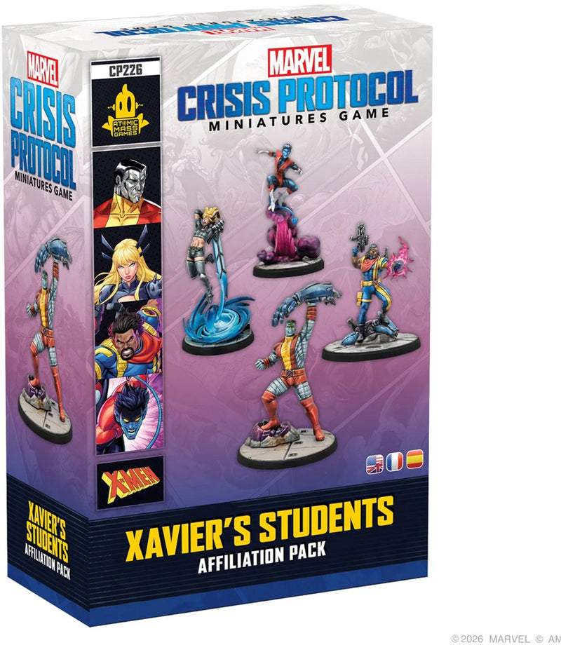 Giochi di massa atomici meraviglia protocollo di crisi affiliazione studenti xavier - miniature - non verniciate e non assemblate