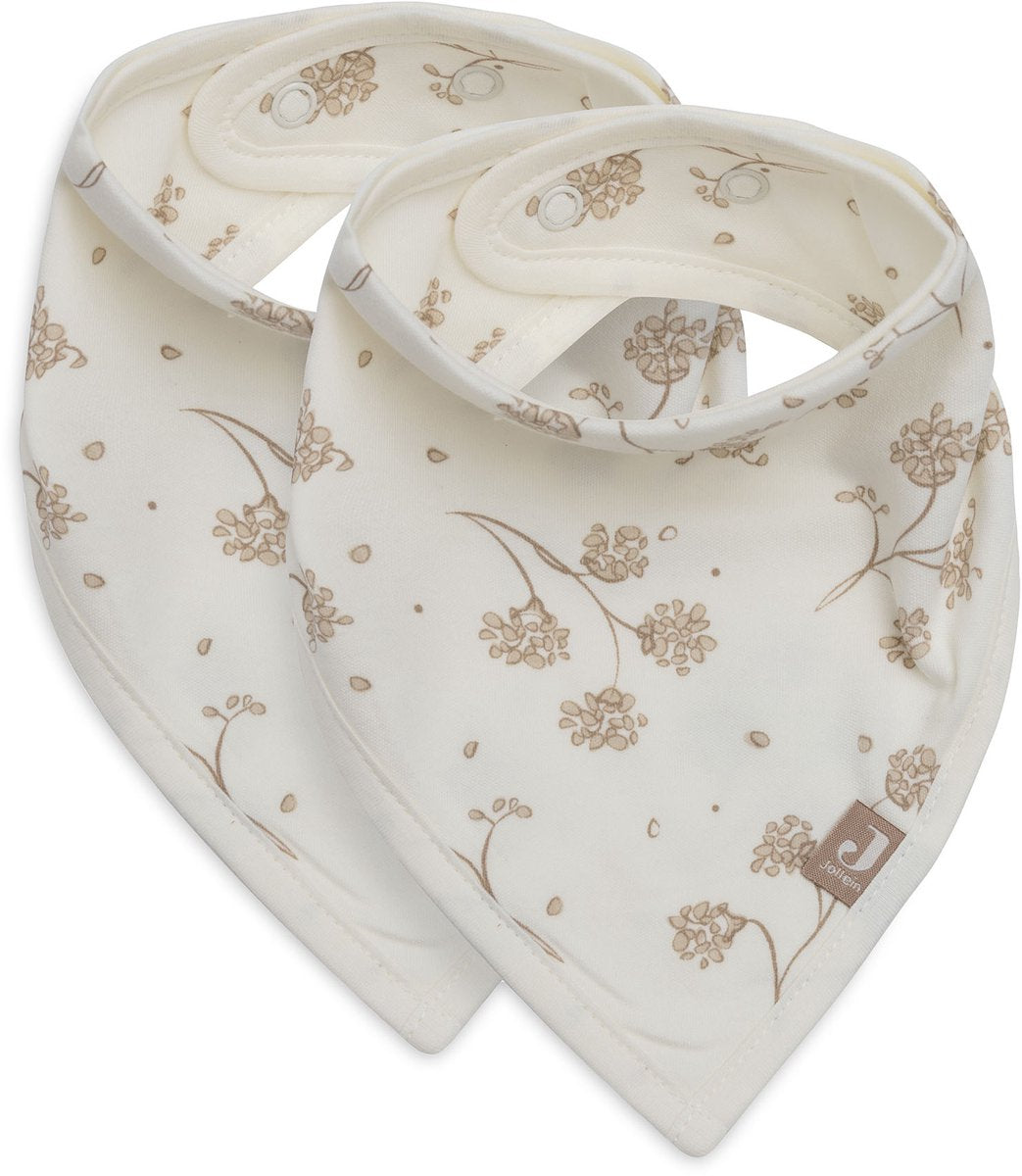 Pañuelo Jollein baberos - 2 piezas - 25 cm - sueños frondosos