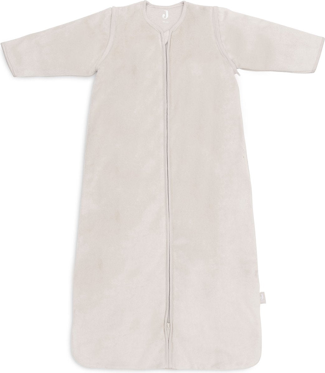 Saco de dormir para bebé Jollein invierno con manga desmontable 70 cm terciopelo - turrón - saco de dormir de invierno