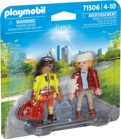 Playmobil Paramedic con paciente 71506