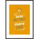 Marco motivacional paperflow aluminio negro