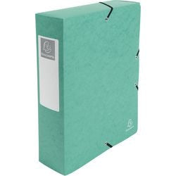 Scatola archivio exacompta 50833e a4+ verde