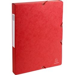 Caja de archivo exacompta 50305e a4 roja
