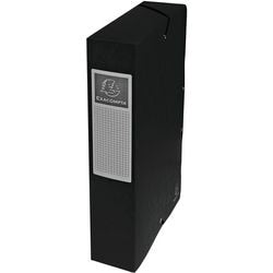 Caja de archivo exacompta 50601e a4 negra