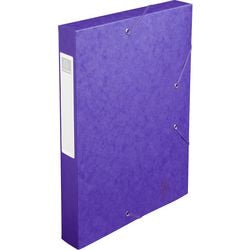 Caja de archivo exacompta 14015h a4 violeta