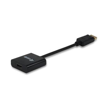 Equip 133438 Puerto de pantalla al convertidor HDMI, configurado con cable + convertidor