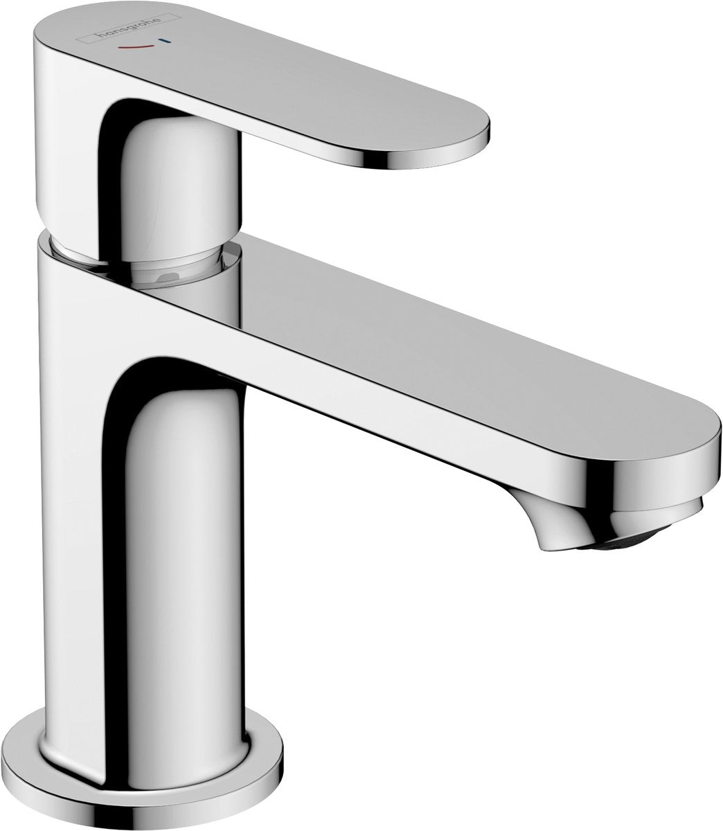 Hansgrohe rebris s - miscelatore lavabo - funzionamento monocomando - cool start risparmio energetico - con scarico - misura 80 mm - cromo