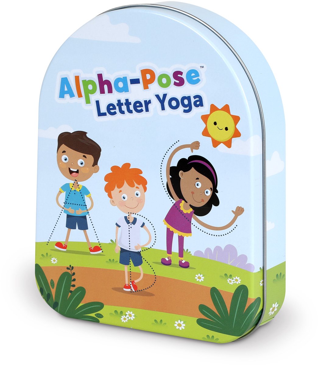 Learning resources alpha-pose letter yoga kaarten alfabet (en)