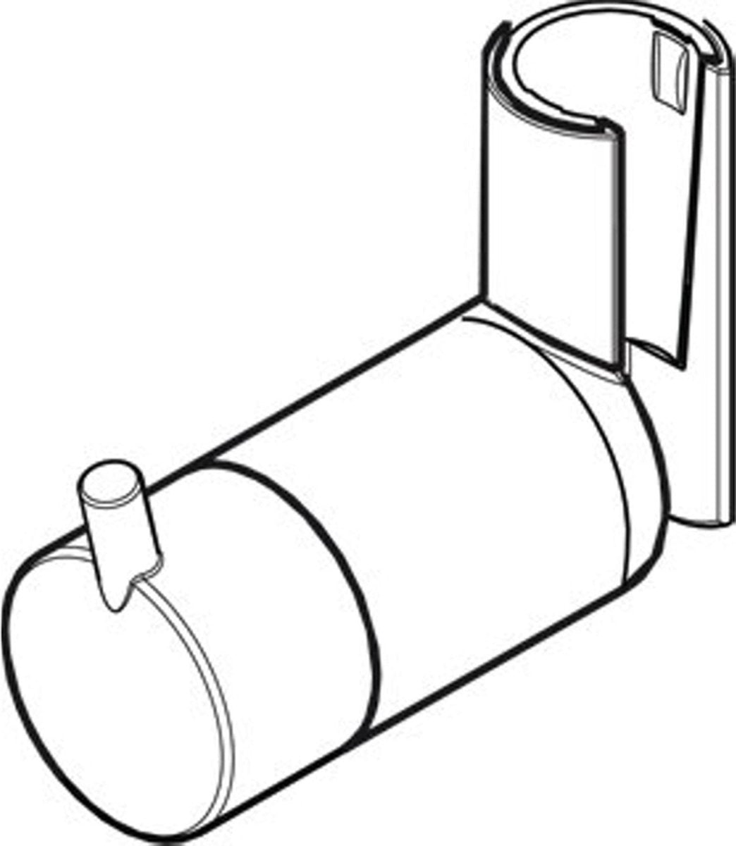 Hansgrohe 97651000 pezzo scorrevole per barra scorrevole puro unico cromo
