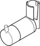 Hansgrohe 97651000 pezzo scorrevole per barra scorrevole puro unico cromo