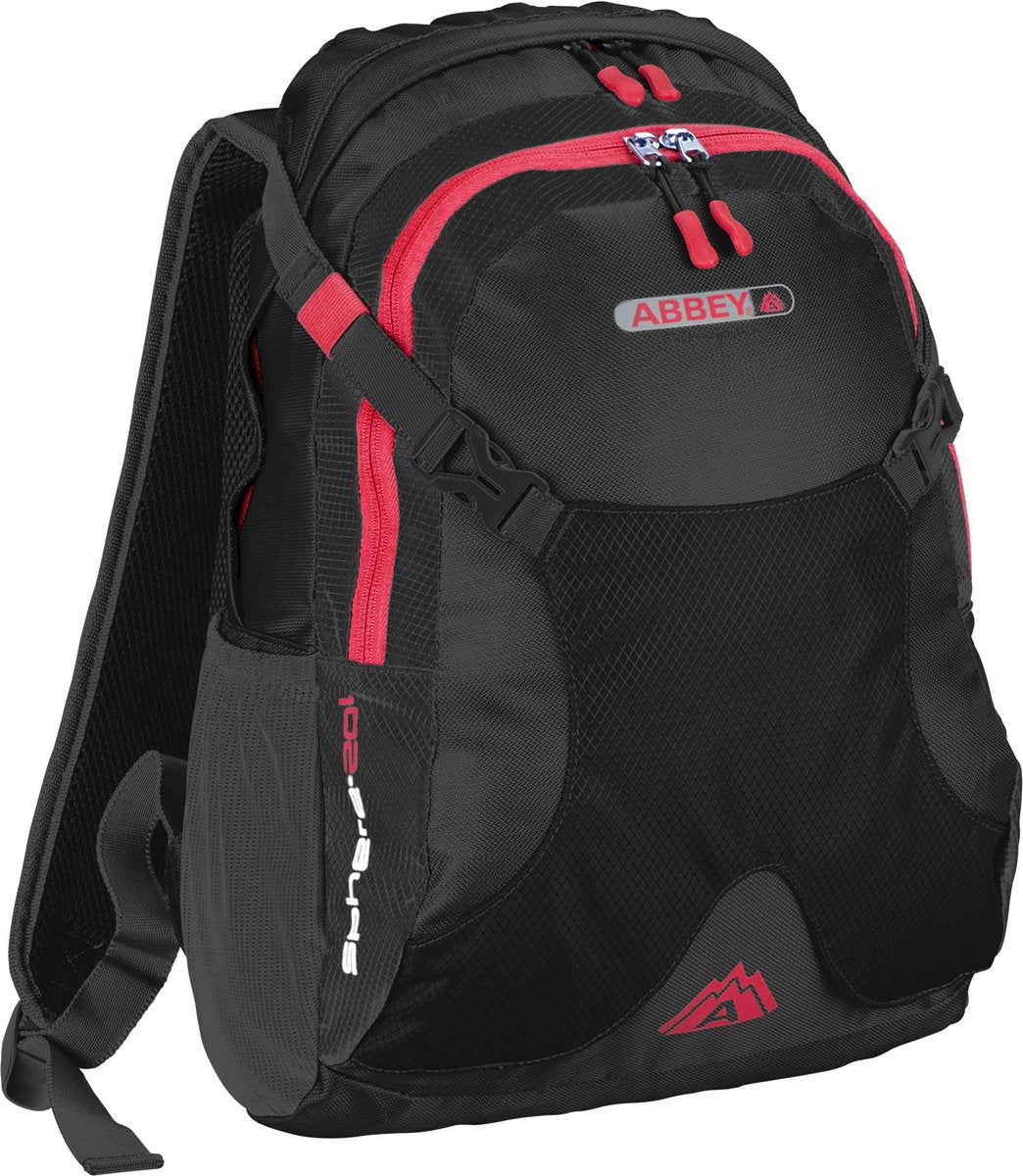 Zaino da esterno Abbey camp abbey - sfera 20l - antracite grigio scuro rosso