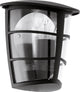 Eglo aloria - illuminazione da esterno - lampada da parete - 1 luce - nero - trasparente