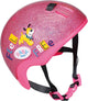 Casco da bicicletta Baby Born - rosa - con glitter