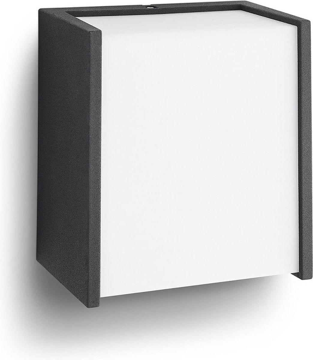 Philips LED Philips Macaw outdoor wall lamp - black