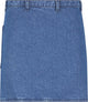 Witloft denim sloof - gerecycled - donkerblauw