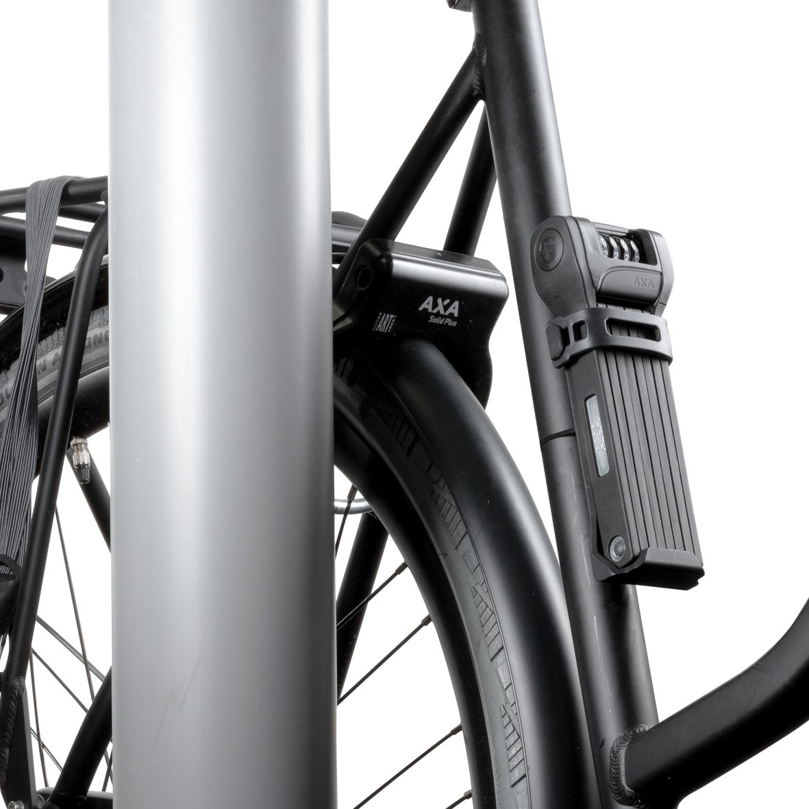 Axa vouwslot fold lite c100 - zwart