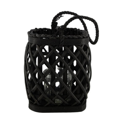 Dijk natural collections farol sauce 18x18x19,5cm negro