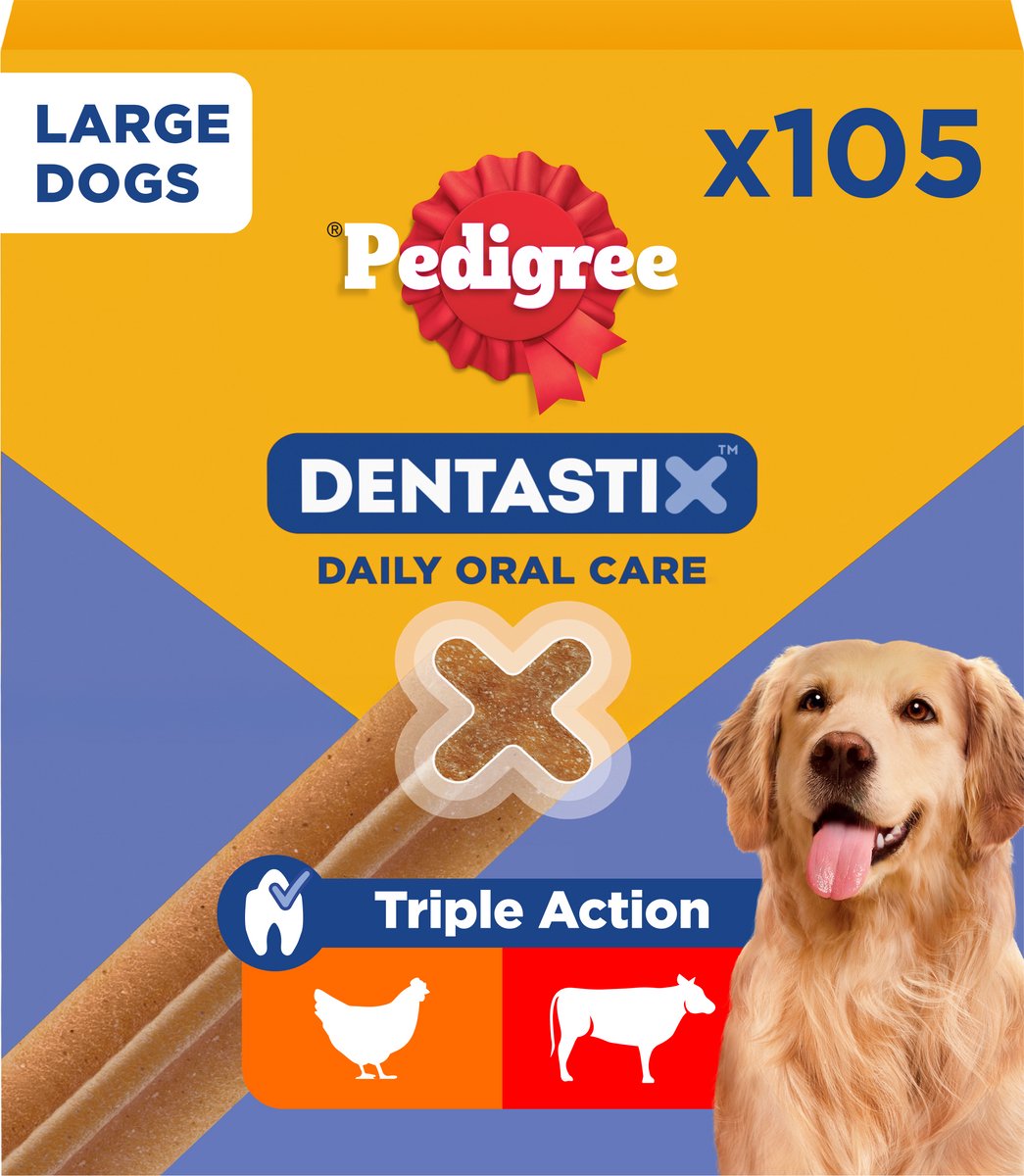 Pedigree dentastix maxi action pack