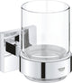 Bicchiere Grohe start cube con supporto - cromo 41097000