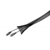 Neomounts Neomounts NS-CS200BLACK COPERCHIO DI GESTIONE DEL CAVO FLESSIBILE 200 x 8,5 cm, nero