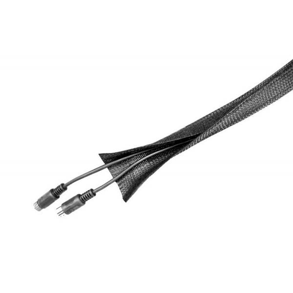 Neomounts Neomounts NS-CS200BLACK COPERCHIO DI GESTIONE DEL CAVO FLESSIBILE 200 x 8,5 cm, nero