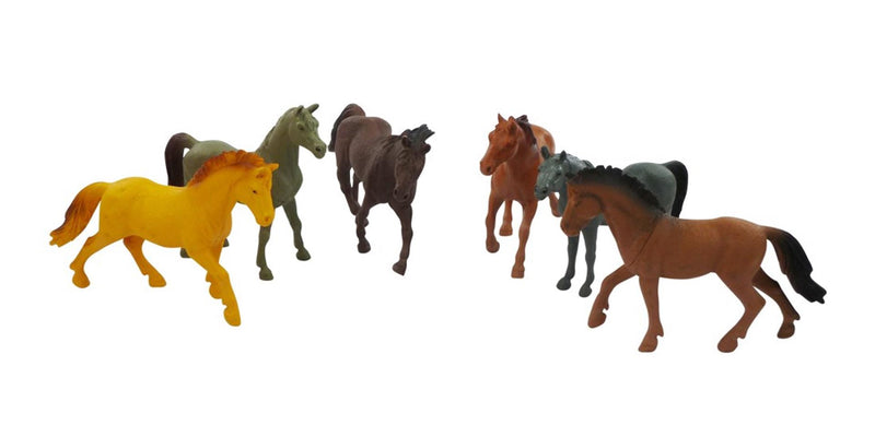 Caballos Aro aprox. Bolsa de 15 cm de 6 piezas