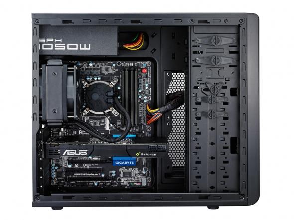 Cooler Master Cooler For-500-KKN1 CM 500 [ATX 5.25x2 3.5x8 PCIX10 VAN X2 Black]