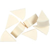 Spugne Creative Company, L: 40 mm, L: 25 mm, bianco, 8 pezzi 1 scatola