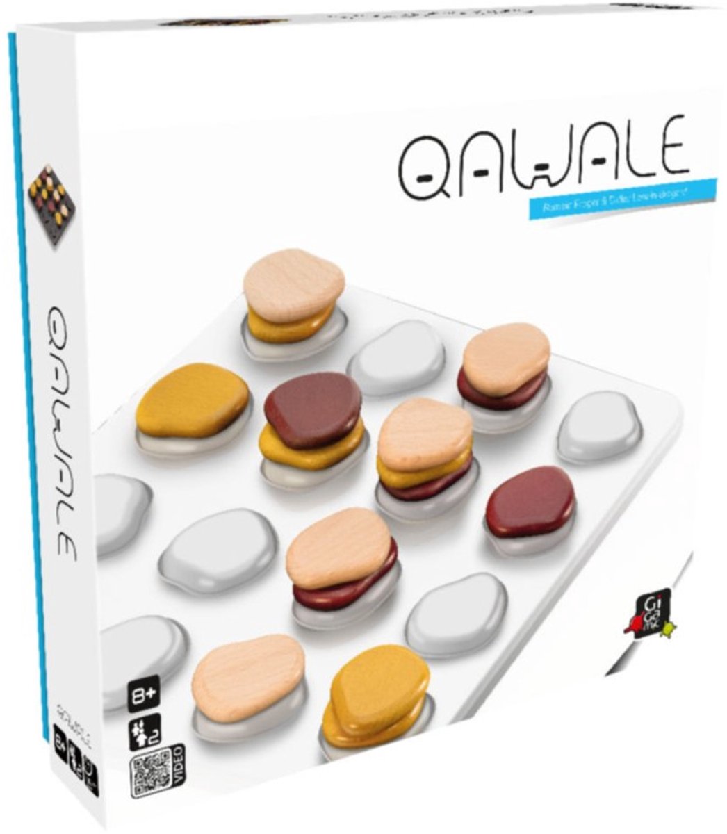 999games gigamic - qawale - semplice ma tattico - per 2 giocatori