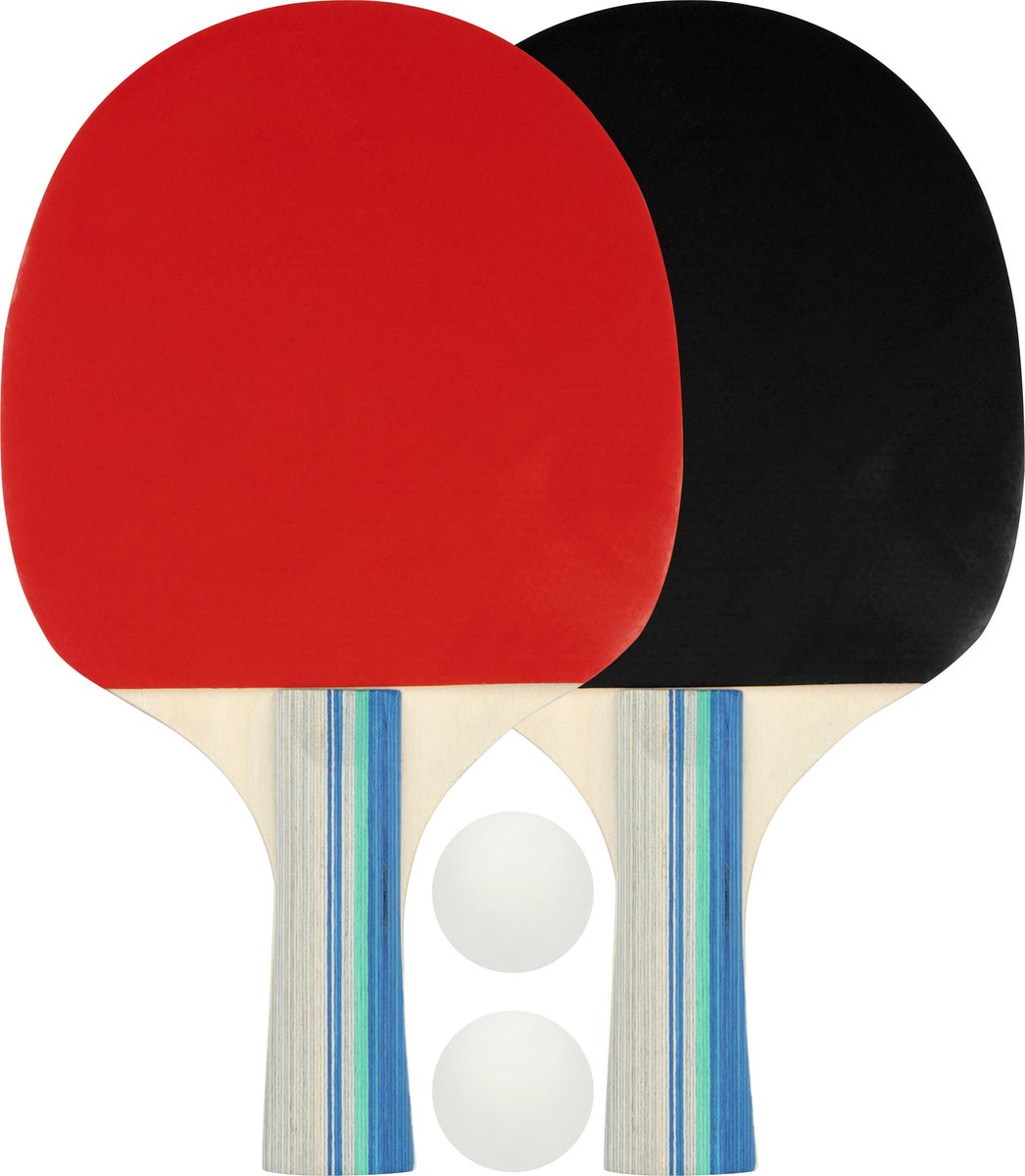 Set de tenis de mesa Avento - matchtime - negro rojo