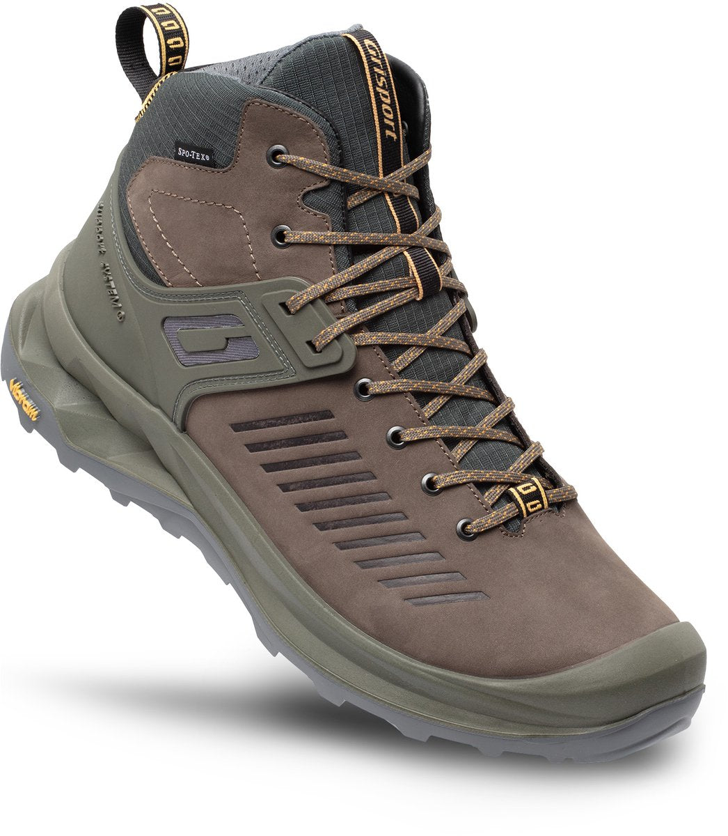 Scarponi da trekking unisex Grisport Journey Mid - marroni