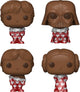 ¡Funko pop de bolsillo! paquete de 4 llaveros: star wars - caja de bombones de san valentín