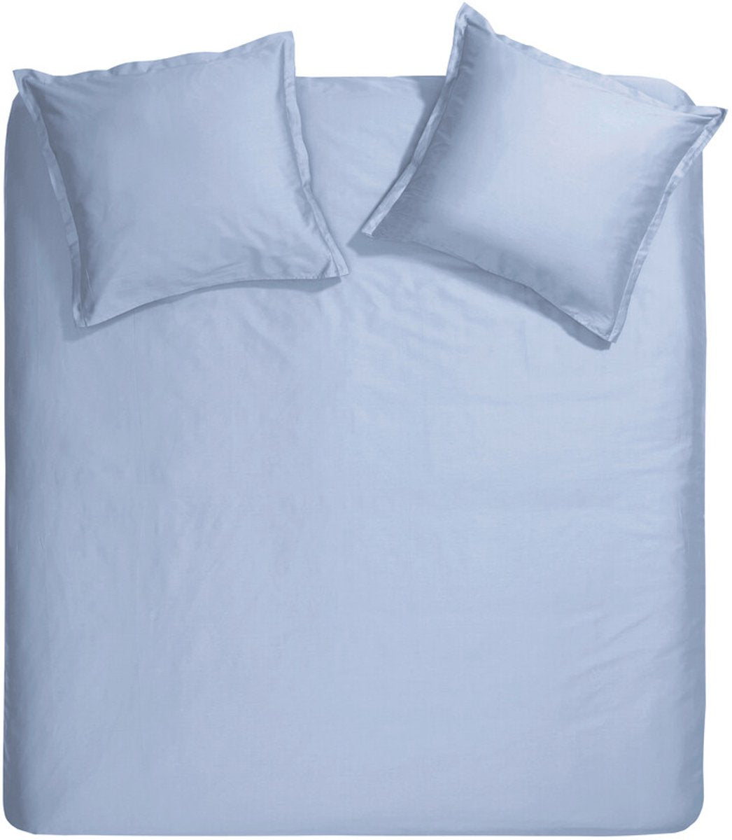 Copripiumino Cenerentola Sundays - extra large - satin - 260x200 220 cm - azzurro + 2 federe 60x70