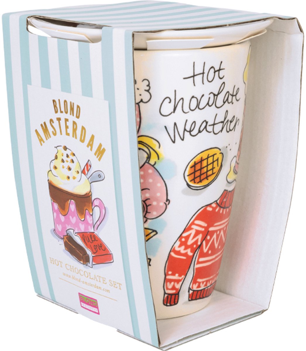 Blond Amsterdam, especiales: set chocolate copa xl petit four azul