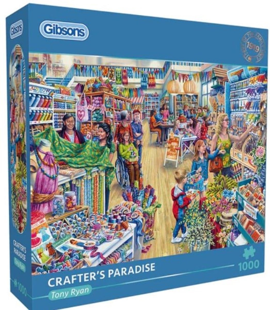 Gibsons - Crafter's Paradise (di Tony Ryan) - 1000 pezzi 68×49 cm (l×a) - puzzle per adulti
