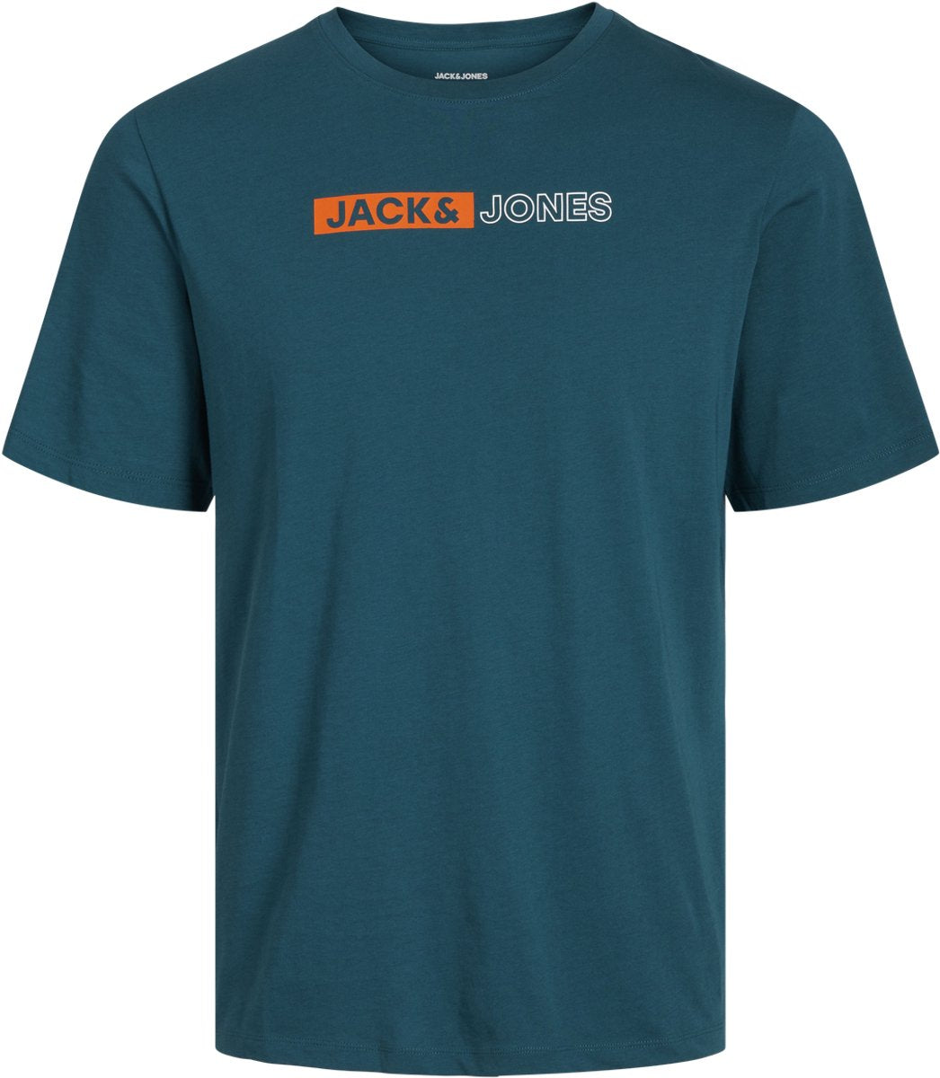 Jack Jones Jack Jones Plus Jjecorp Logo Tee Play SS O-N Noos Pls T-shirt da uomo - Deep Teal Play 5