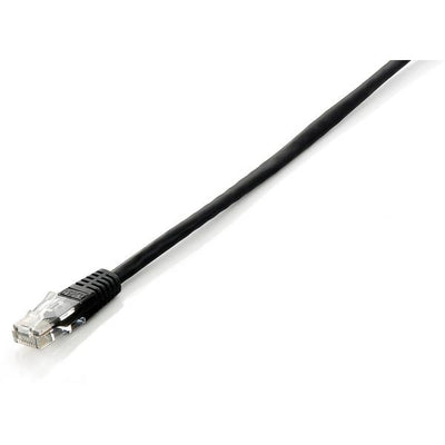 Equip 625457 Cable de parche, U UTP CAT6 26AWG 250MHz, 0.5m, negro