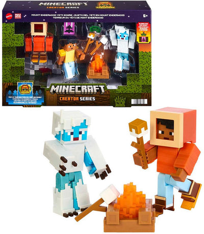 Minecraft creator series - mount enderwood yeti scare story pack - playing figure